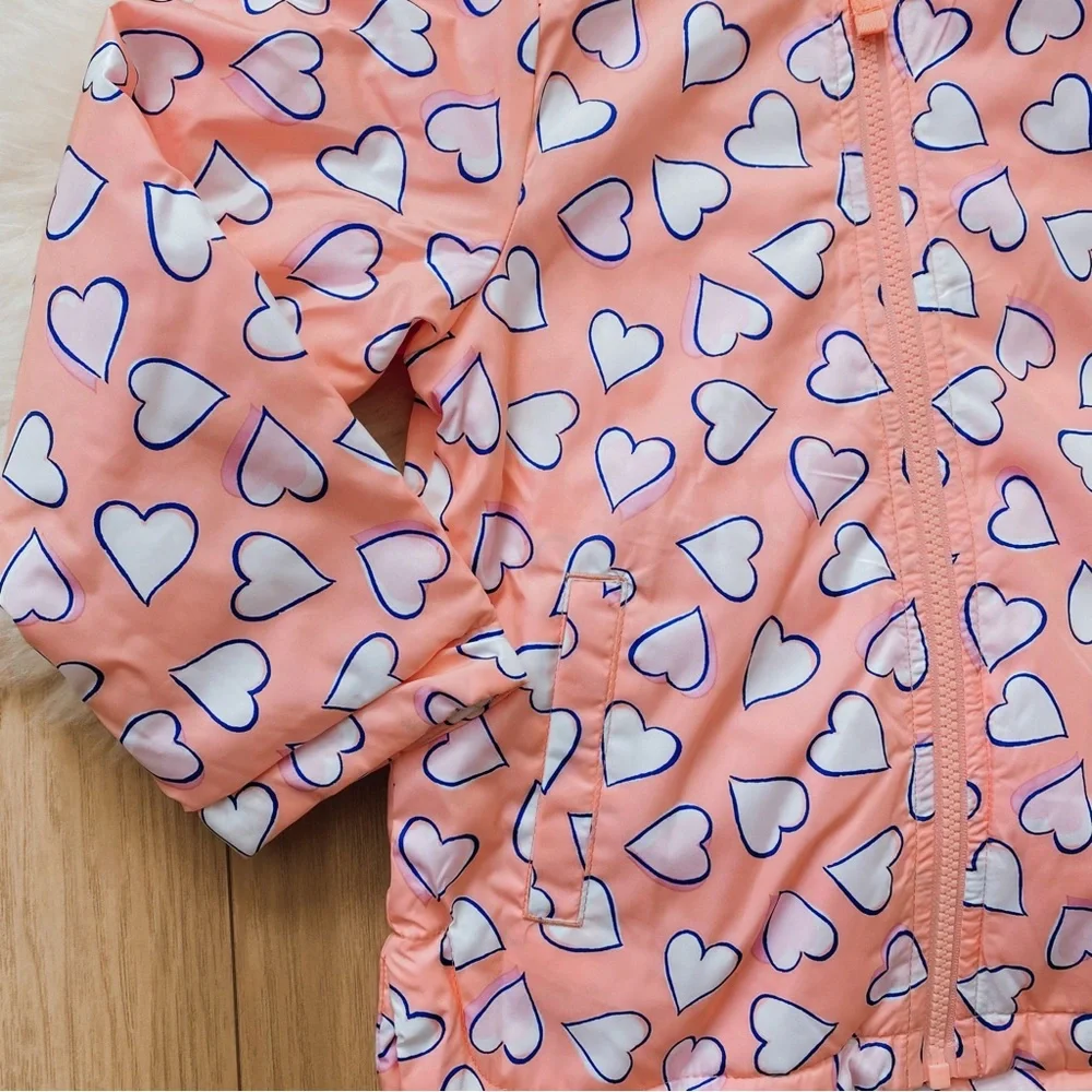 OshKosh jacket with hearts, size 4